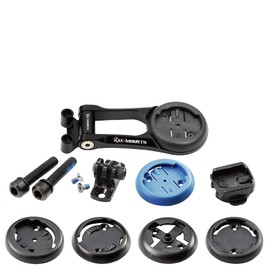 REC-MOUNTS Pro (Vibe Carbon Stem) Only Type α Combo Mount (10 Brand Compatible) [PRO2α+GP] Compatible with Garmin Cat Eye, Pioneer, Leatherine, Wahoo, Brighton, Giant, Explorer, Sigma, Polar, Go Pro