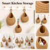 Wall Hanging Fruit and Vegetable Baskets for Kitchen - 3-Piece