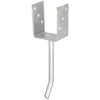 U-Shaped Post Anchor with Concrete Anchor made from Round Steel,