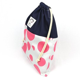 HOPPE Drawstring L, sand beige dot