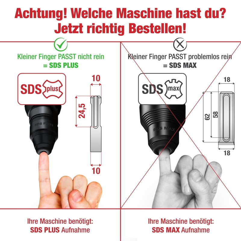 SCHWABENBACH ® SDS Plus Drill Bit 20 mm x 260