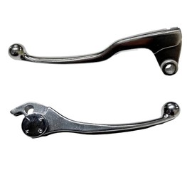 アルバ(ALBA) ブレーキ(アジャスター付き)/クラッチレバー左右セット エリミネーター250V(98-01)他 シルバー BL-218-024-SL