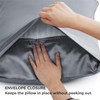 Silk Pillow Pases 2 Pack - Satin Silk Pillowcases with
