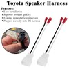 2 Pack 72-8104 Speaker Harness Adapter Compatible with Toyota Speaker