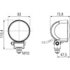 HELLA 1G0 996 276-701 LED-Worklight - Modul 70 Gen. III