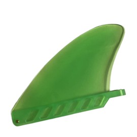 soonbuy Surf Fins, 4.6 Inch Soft Fin With Screw, Soft Flex Center Fin, White Water Fin Safety Flex Soft Replacement for Longboard SUP Stand Up Paddleboard green
