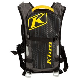KLIM Quench Pak Hydration Backpack Gray - Includes 1.5/2 Liter KILM Hydrapack Reservoir