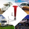 FARBIN 180db Red Air Horn Universal Purpose 12v/24v Caravan Pressure