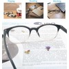 Reading Glasses Women Round Readers Glasses +4.50 for Small Head/Petite