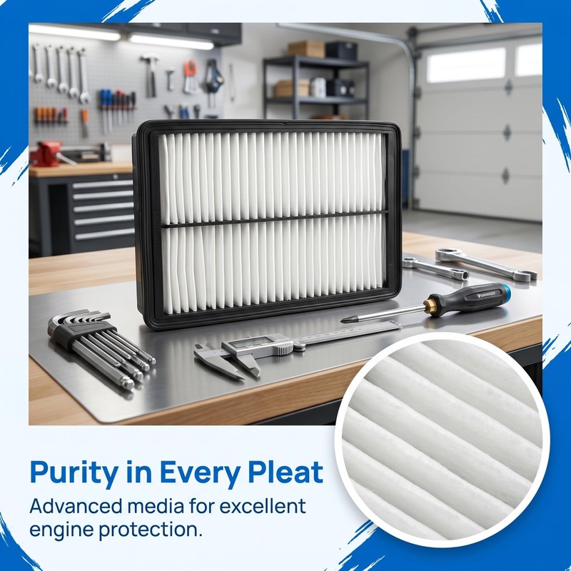HMENG Engine & Cabin Air Filter Kit for Volkswagen Routan