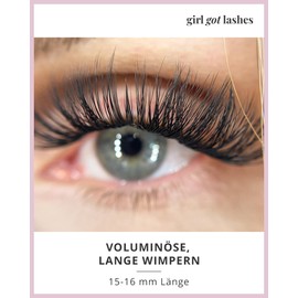 GIRLGOTLASHES Flutter Fling Large Boxes, Handmade Eyelash Extensions, Home Eyelash Extensions, 5 Eyelash Pairs, Lashes with 5-7 Days Hold, Vegan