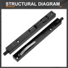 uxcell Door Bolts Latch 8 Inch, 304 Stainless Steel Security