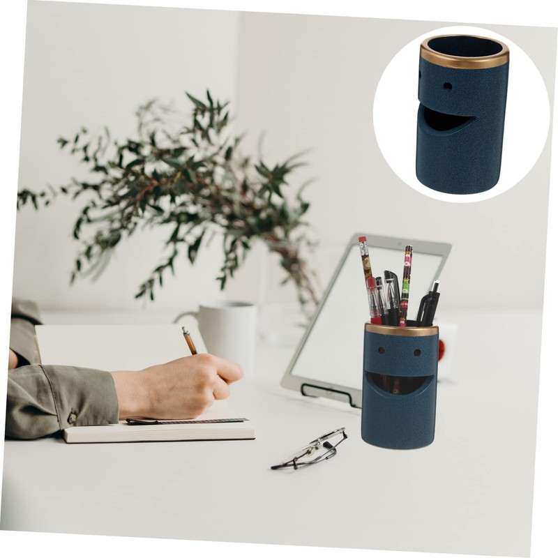 OHPHCALL 1Pc Lovely Pen Holder Cute Desktop Organizer for Office