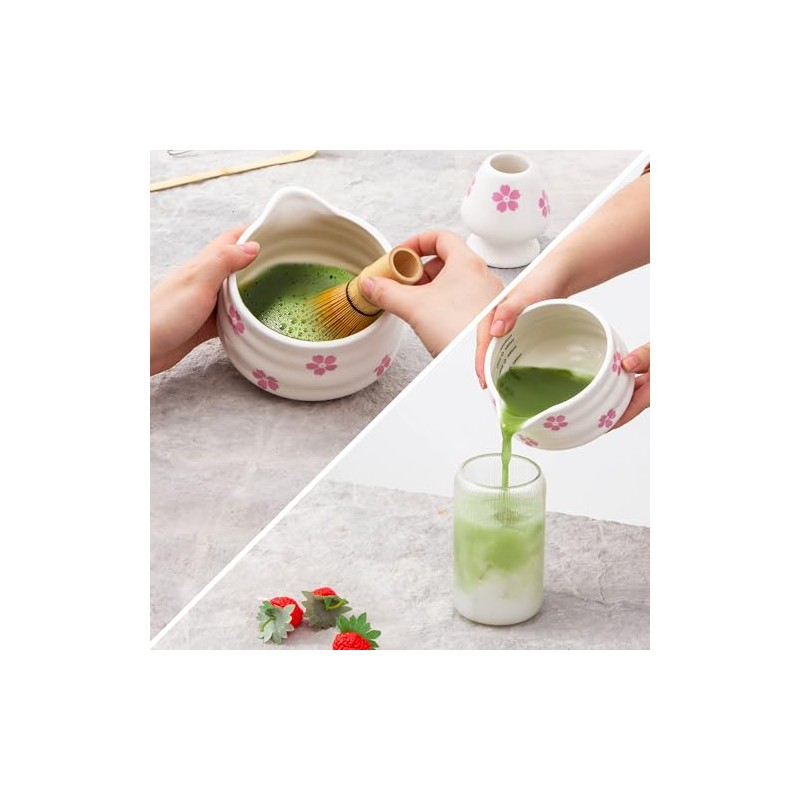 Juego de 5 piezas de matcha de alta calidad, tazn