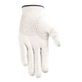 HJ Glove Men's Snow White Durasoft Golf Glove, Large, Left Hand