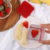Nicear Cup Slicer with Push Plate Fruit Chopper Multi-purpose Cup