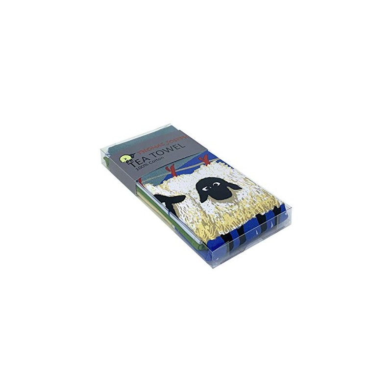 Thomas Joseph Hand Wash Only Sheep Kitchen Tea Towel Dish