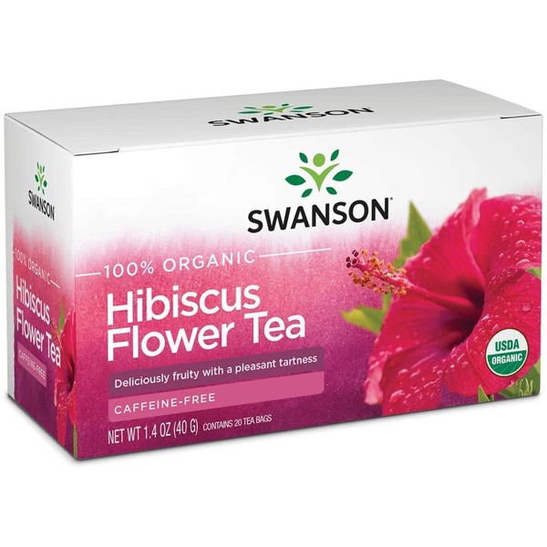 Swanson Hibiscus Flower Tea 20 Bag(S)
