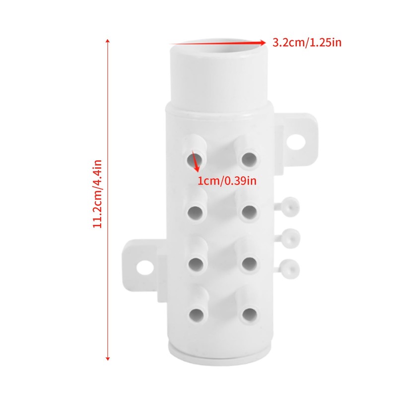 Hot Tub Splitter 8 Port Connector Sanitary Distributor Water Separator