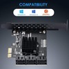 YBBOTT PCIE SATA 6 Gbit/s PCIE Expansion Card 6 Port