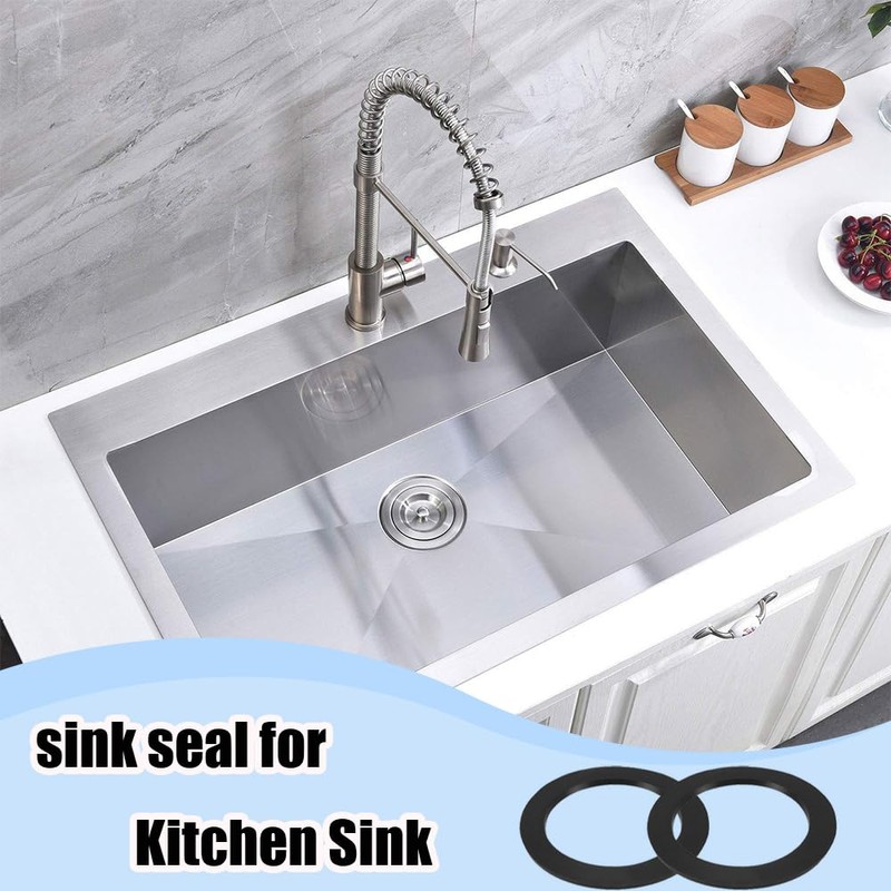 6 PCS Sink Plug Seal Ring 56mm Sink Drain Seal