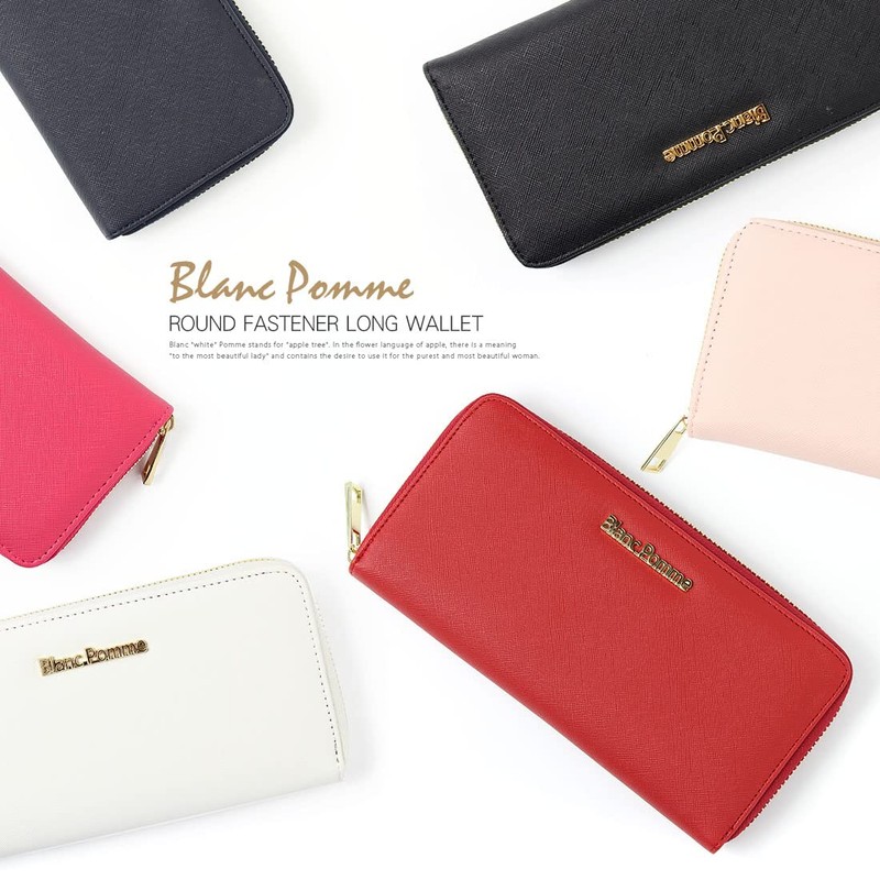 BP-1001 Women's Long Wallet, Zip-Around, Clutch