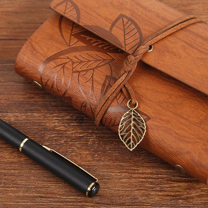 Powertool Notebook Loose Leaf Leather Cover Lined Wirebound Journal Writing