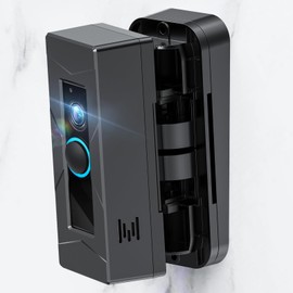 Dedicated Anti-Theft Doorbell Bracket, with Adjustable Angle of 35°-70°, Suitable for Villas Apartments Offices(Doorbell not included)