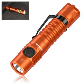 Wurkkos FC11-C LED Torch, LED Torch, Extremely Bright (FC11C-Orange-5000K, Lumens, 5000)