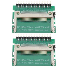 Be In Your Mind 2pcs CF to IDE Adapter CF IDE Port Adapter Card 44Pin Male Adapter Card Laptop CF Adapter Card IDE Hard Drive Adapter Card Notebooks IDE Electronic Hard