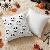 2PCS Halloween Pillow Covers 18x18Inch Nightmare Be Christmas Decor