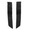 Side Marker Plate Ornaments Glossy Carbon Fiber UV Wear Resistant