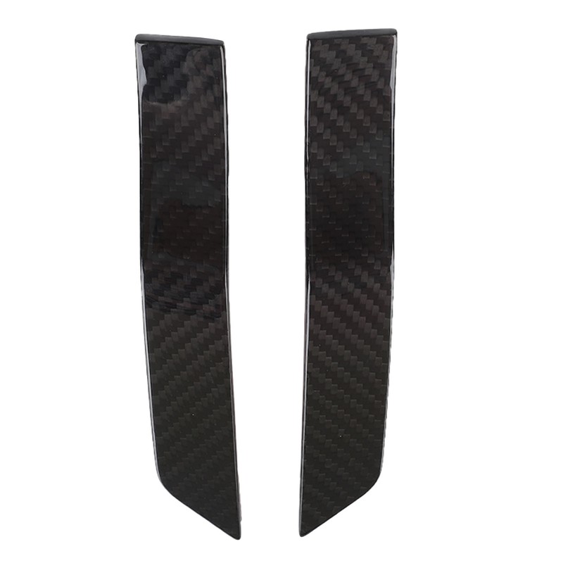 Side Marker Plate Ornaments Glossy Carbon Fiber UV Wear Resistant