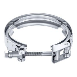 EVIL ENERGY 3.5" V Band Clamp Quick Release Stainless Steel Male Female Mild Steel (without Flange)