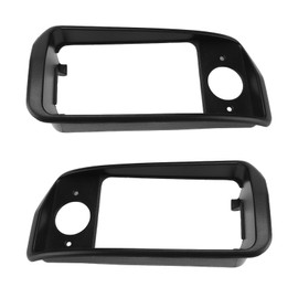 Pair Club Car Headlight Bezel Passenger Driver Side 1016879 Replacement for DS Gas Electric 1993‑up