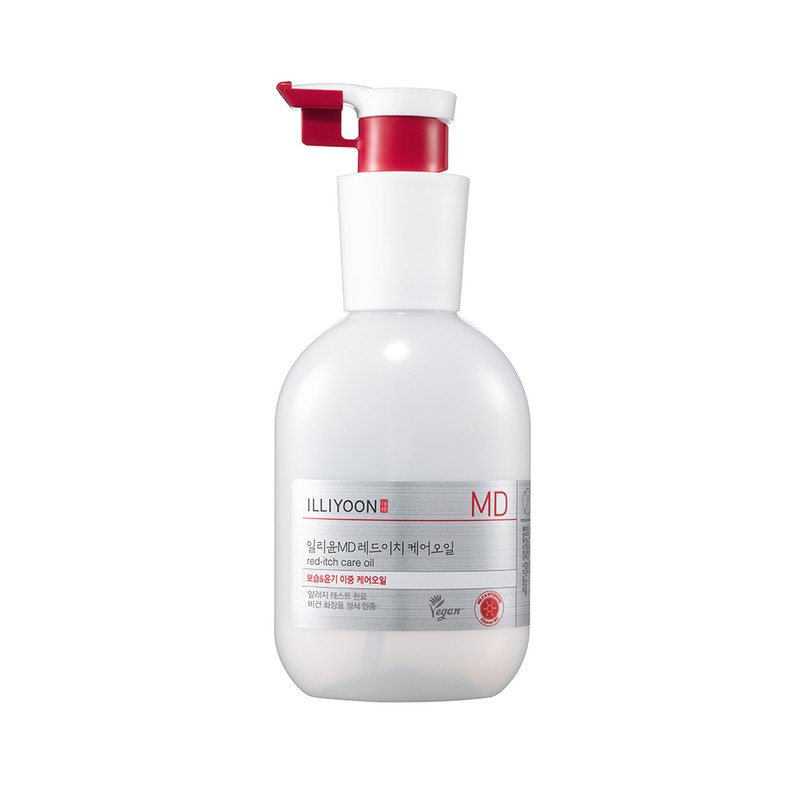 ILLIYOON MD Red-itch Care Oil 200ml Set (+Cream 30ml) -