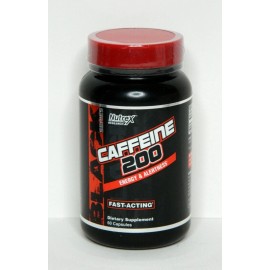 Nutrex 2 Bottles • Nutrex Caffeine 200 Energy & Alertness Black Series 60 capsules each