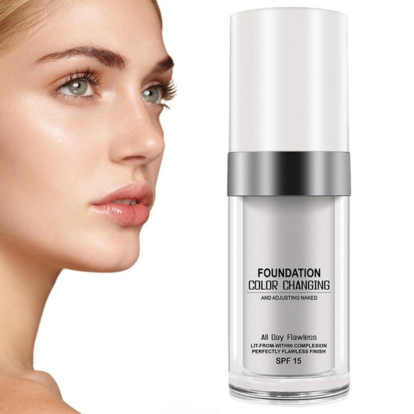 Flawless Colour Changing Foundation Moisturizing Foundation Makeup - Warm Skin