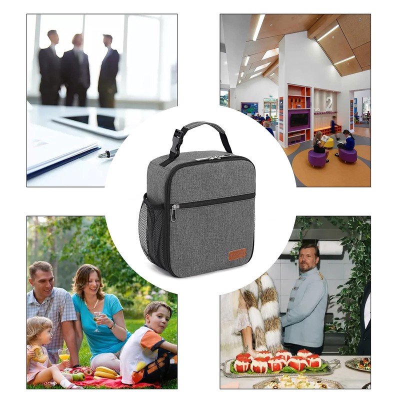 Femuar Lunch Box for Men Women Adults Small Lunch Bag