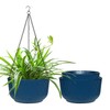 RooTrimmer Hanging Planters 9/10/11 Inch for Indoor Plants, 3 Pack