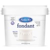 Satin Ice White Fondant, Vanilla, 5 Pounds
