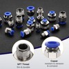 sourcing map Push to Connect Fitting 8mm Tube OD x