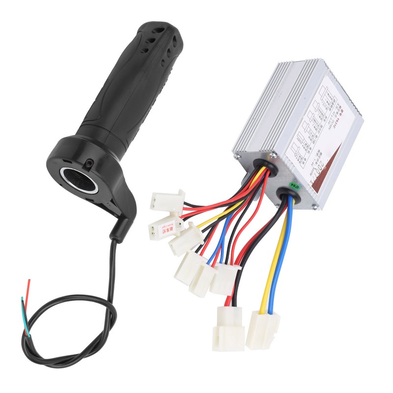 48V 500W Brush Controller Short Cable Thumb Throttle Grip Electric