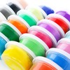 OFKPO 12 Colours Children's Dough, DIY Creative Dough, Jumping Clay