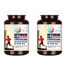 Men&#39;s Multivitamin 2 Minerals Iron Zinc Copper Selenium Iodine Copper Selenium Chromium Manganese Youth / 남성 멀티비타민 미네랄 2개 철분 아연 구리 셀레늄 요오드 구리 셀레늄 크롬 망간 청소년