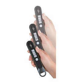 Küchenprofi Digital-Thermometer SHAKE | Fleischthermometer kabellos | Edelstahl, Kunststoff | Aktivierung durch Schütteln | -10 bis 200°C | Messfühler 30 cm | Wählbar zwischen °C und °F