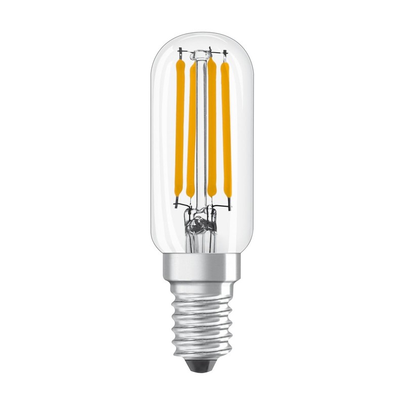 LED Tubular Lamp 4.2W (40W eqv.) SES 2700K Clear 25