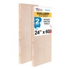 U.S. Art Supply 24" x 60" Birch Wood Paint Pouring