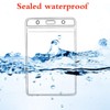 KINGSUM Vertical ID Badge Holders Sealable Waterproof Clear Plastic Holder,
