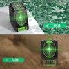 Huepar 2-Line Green Laser for Drawing Chalk Lines, Cross-line Laser